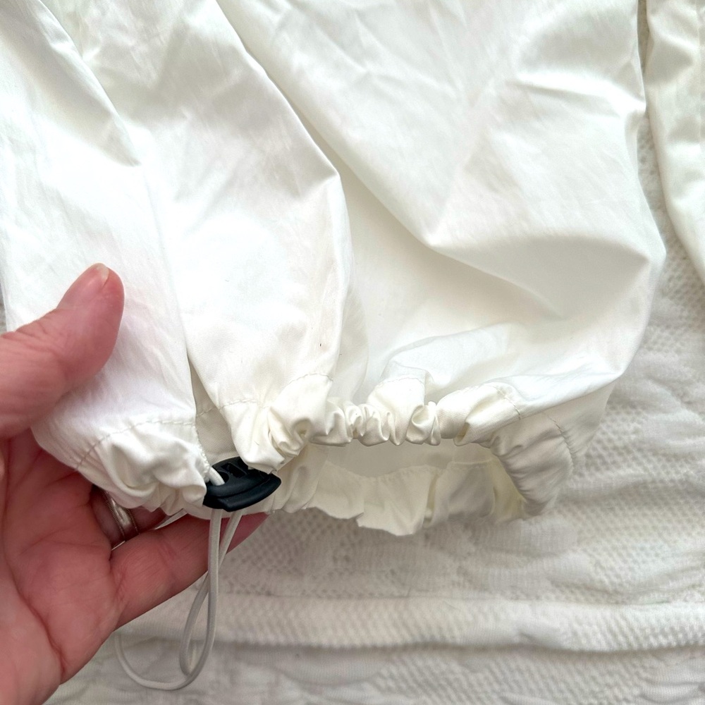 SHEIN white parachute pants size XS NEW - Picture 3 of 6